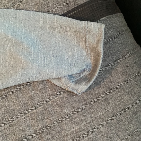 Light Blue Adidas Long Sleeve Sweatshirt - Picture 3 of 4